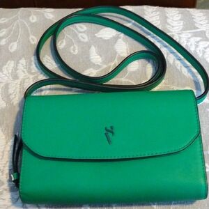 Simply Vera Vera Wang Green Crossbody Clutch